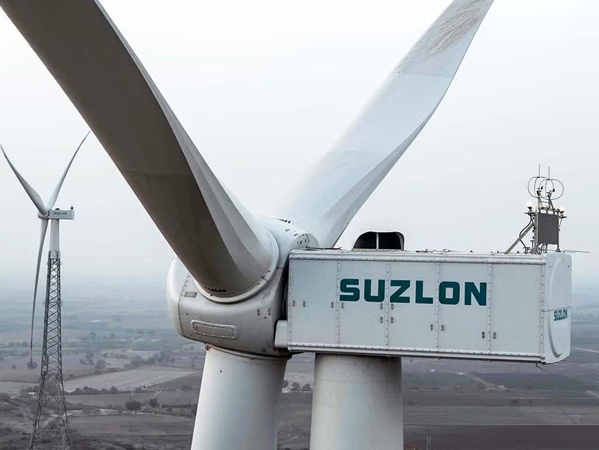 Suzlon offentligg&oslash;r &oslash;konomiske resultater, nettofortjeneste hopper 53 %